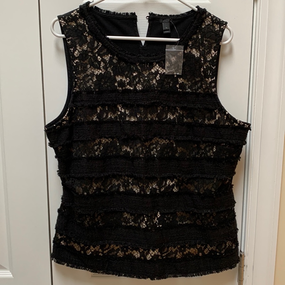 J Crew lace top